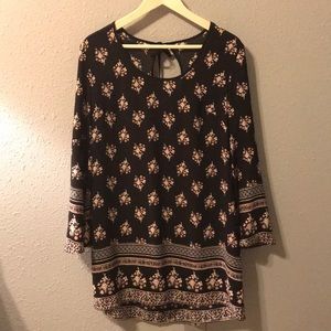 Tie Back Swing Dress